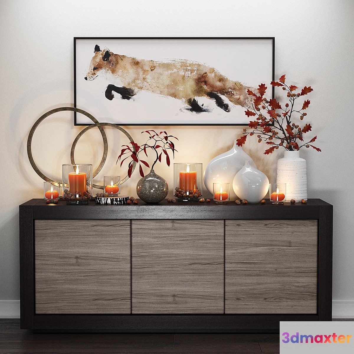 Crate & Barrel | Fox & Candles - No.2