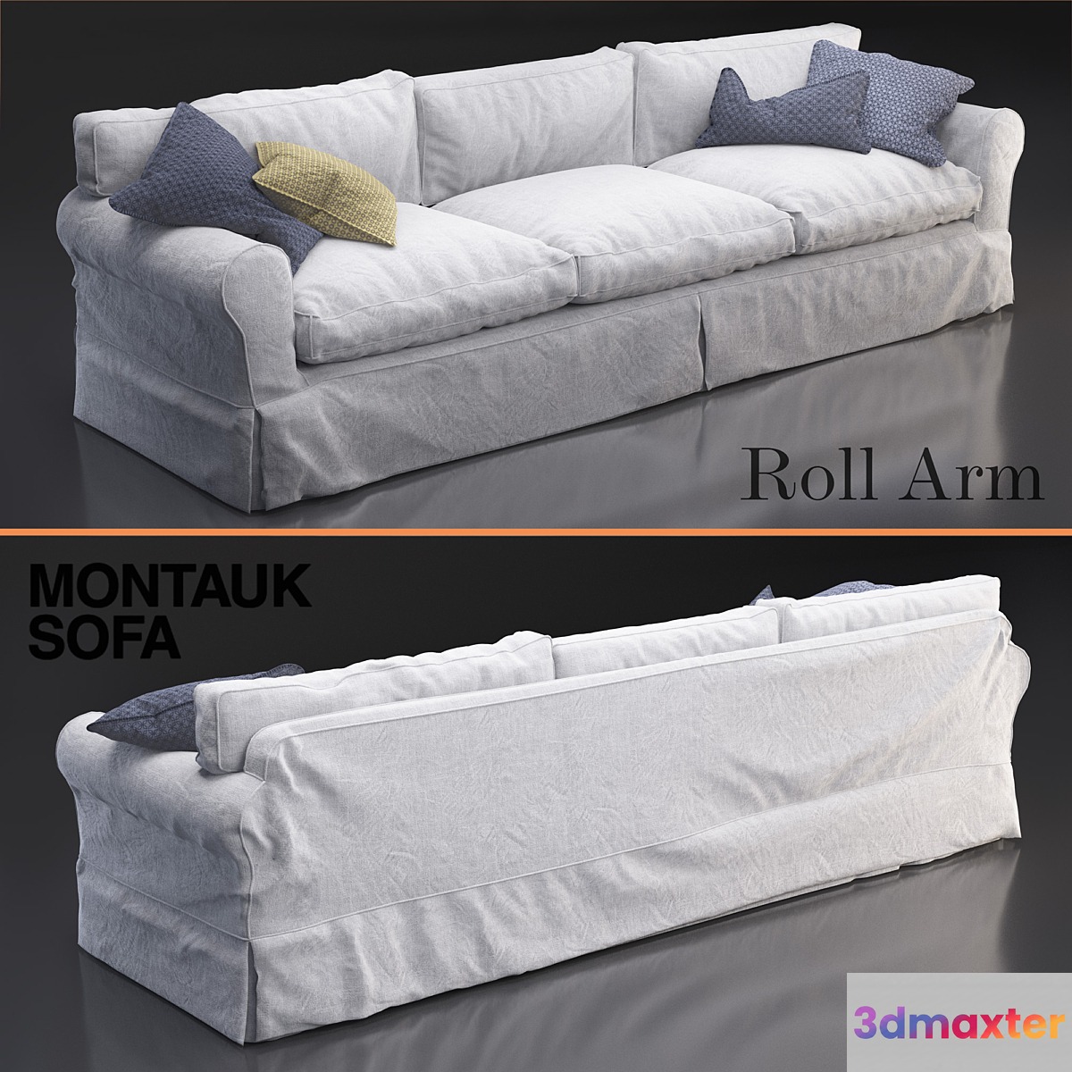 Montauk Roll Arm sofa