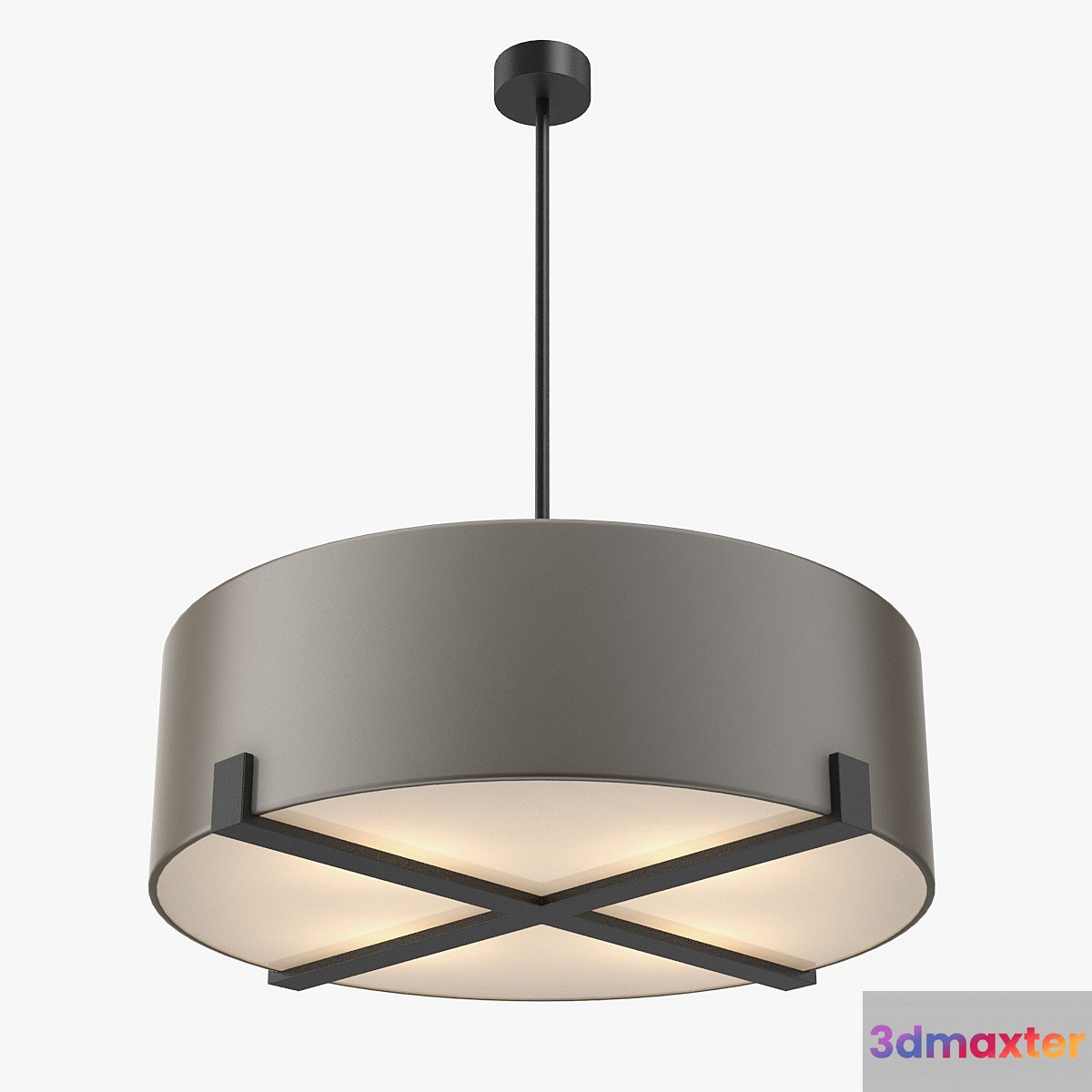 Porta Romana - Cross braced ceiling light