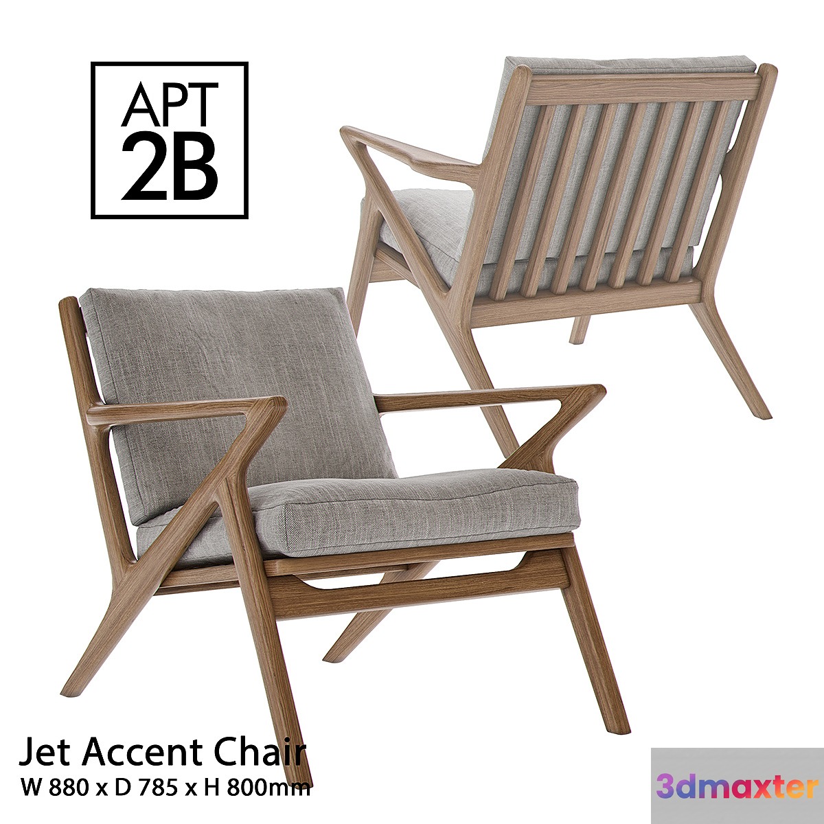 Apt2B - Jet Accent Chair