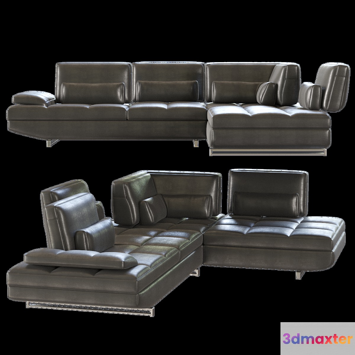 sofa fly2 3D Max