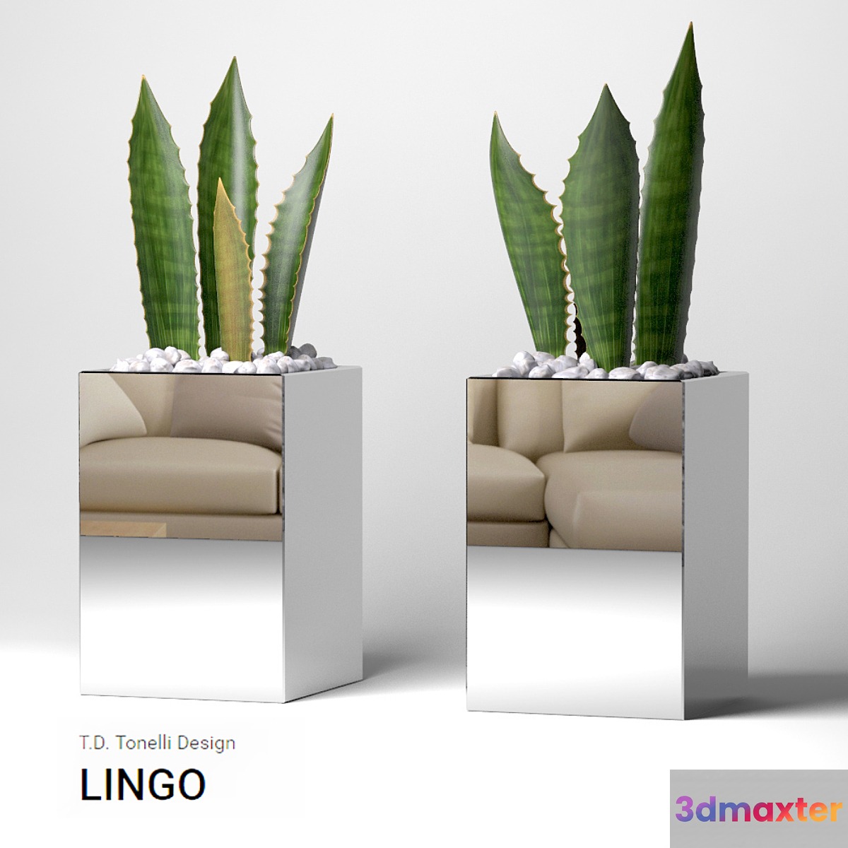 vase LINGO 3D Max