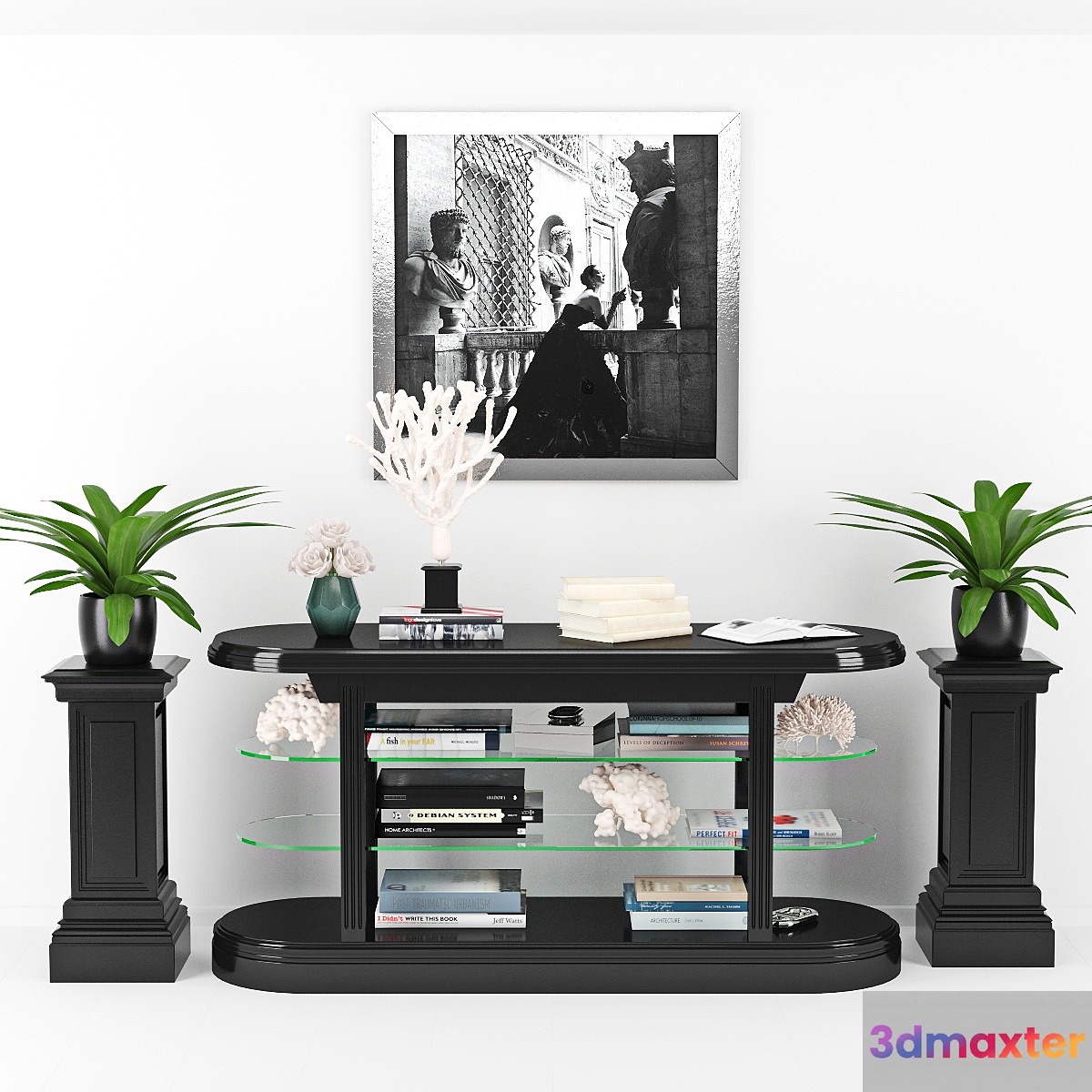 Console Table Pierce 3D Max