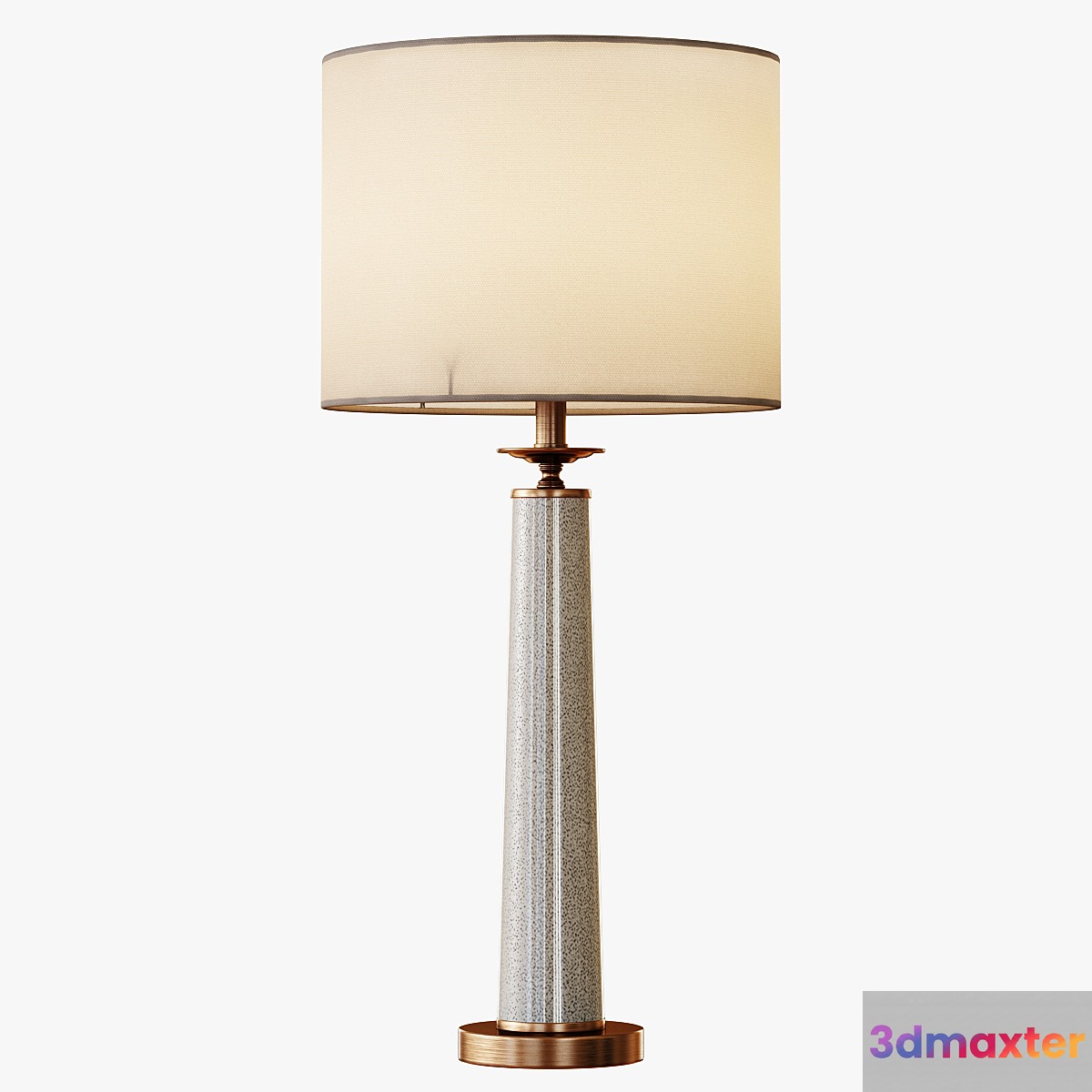 RHYME TABLE LAMP GRAY 3D Max