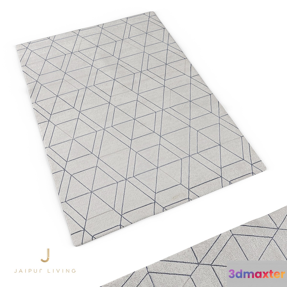 Jaipur Living Paulina Gray 3D Max