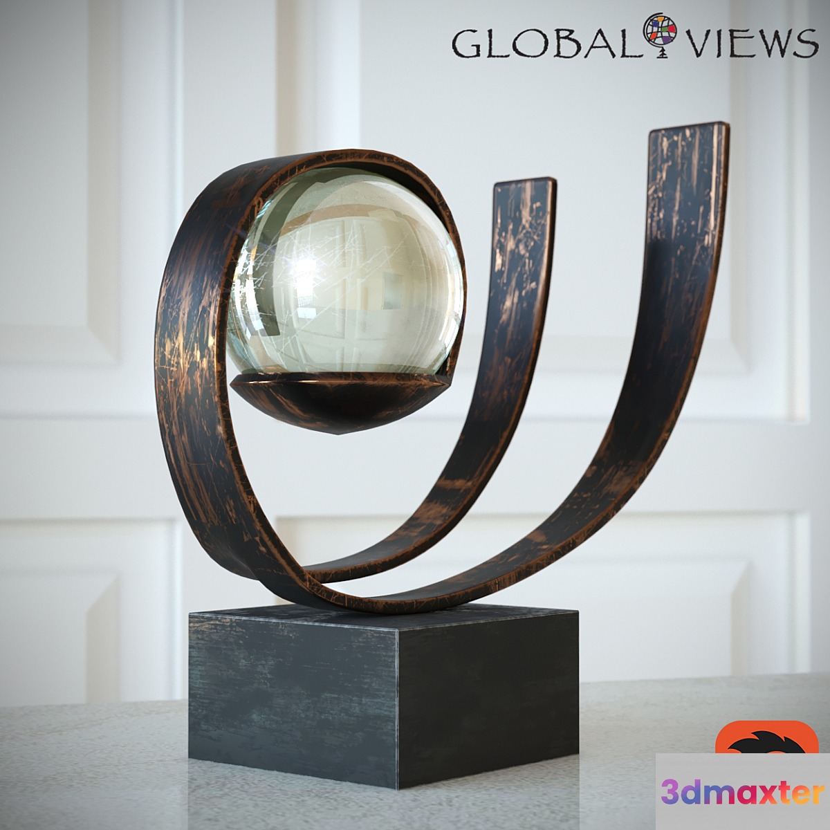 Enveloped Sphere Sculpture