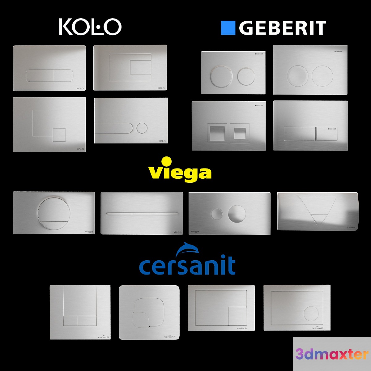 Set Flush buttons