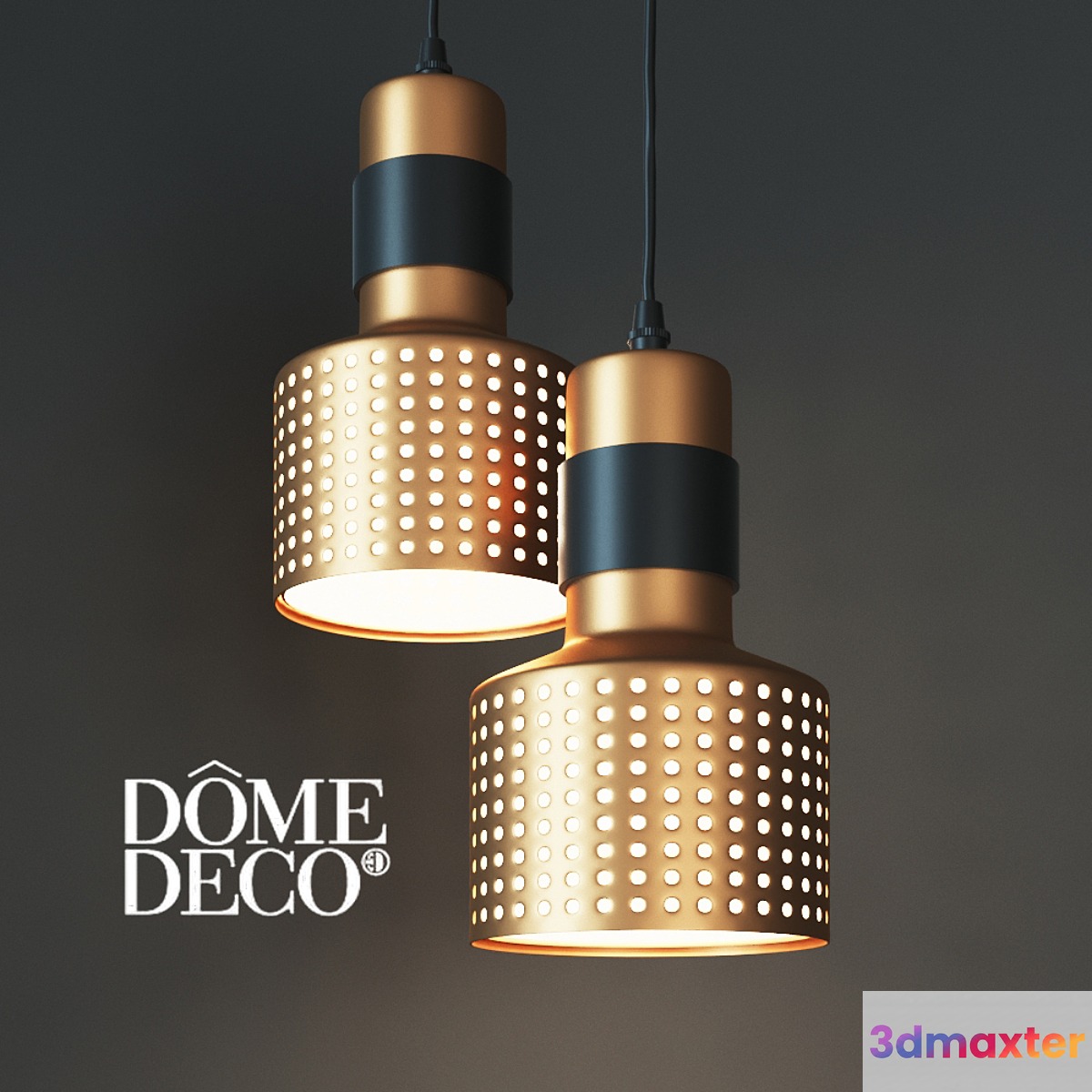 Hanging lamp Dome deco - No.3