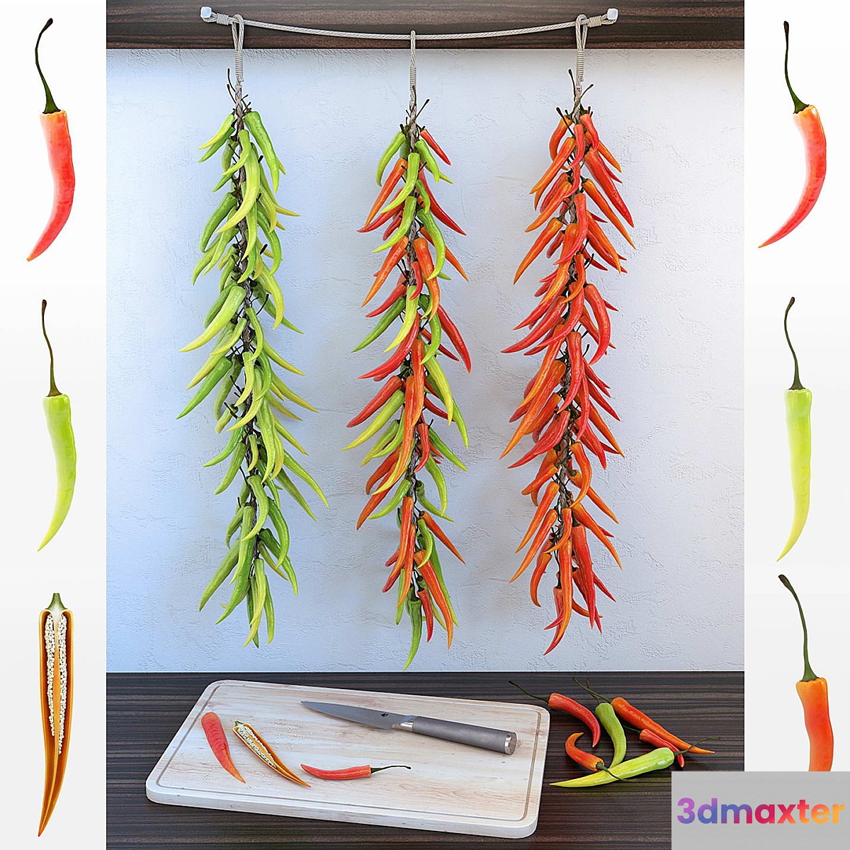 Bitter pepper 3D Max