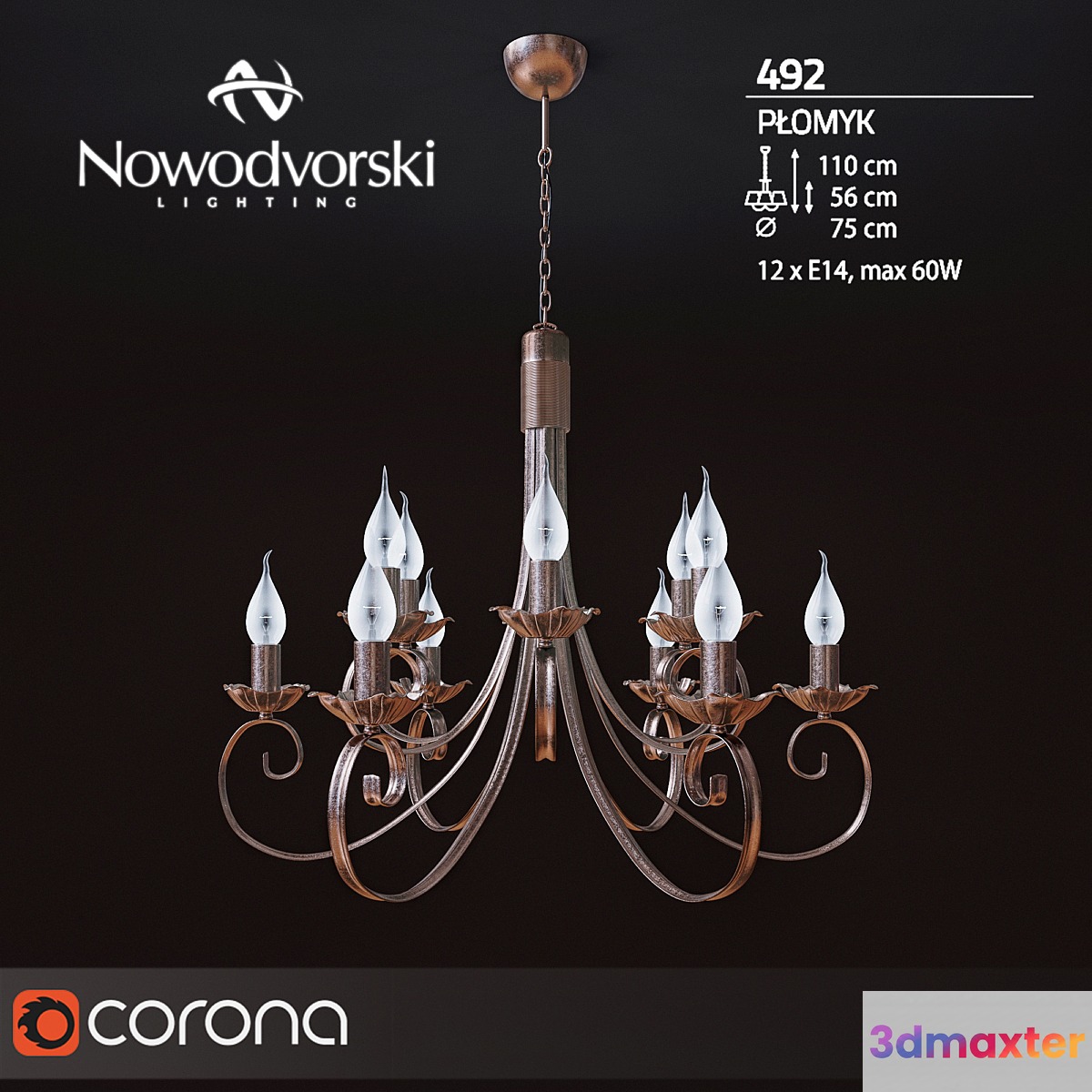 Nowodvorski PLOMYK 492