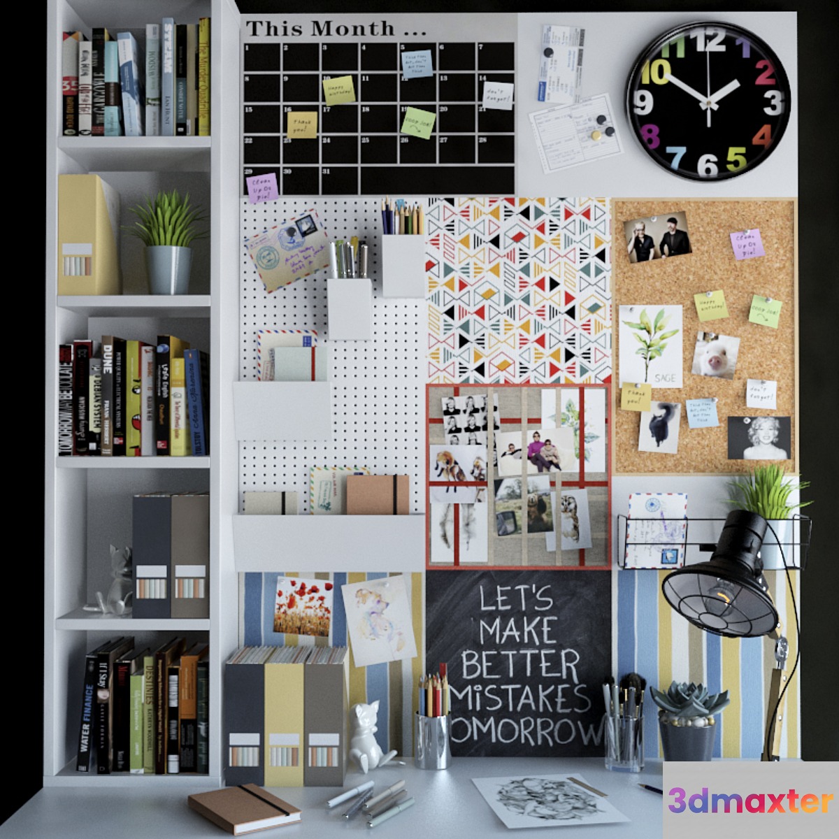 Decorative set for your desktop - No.2