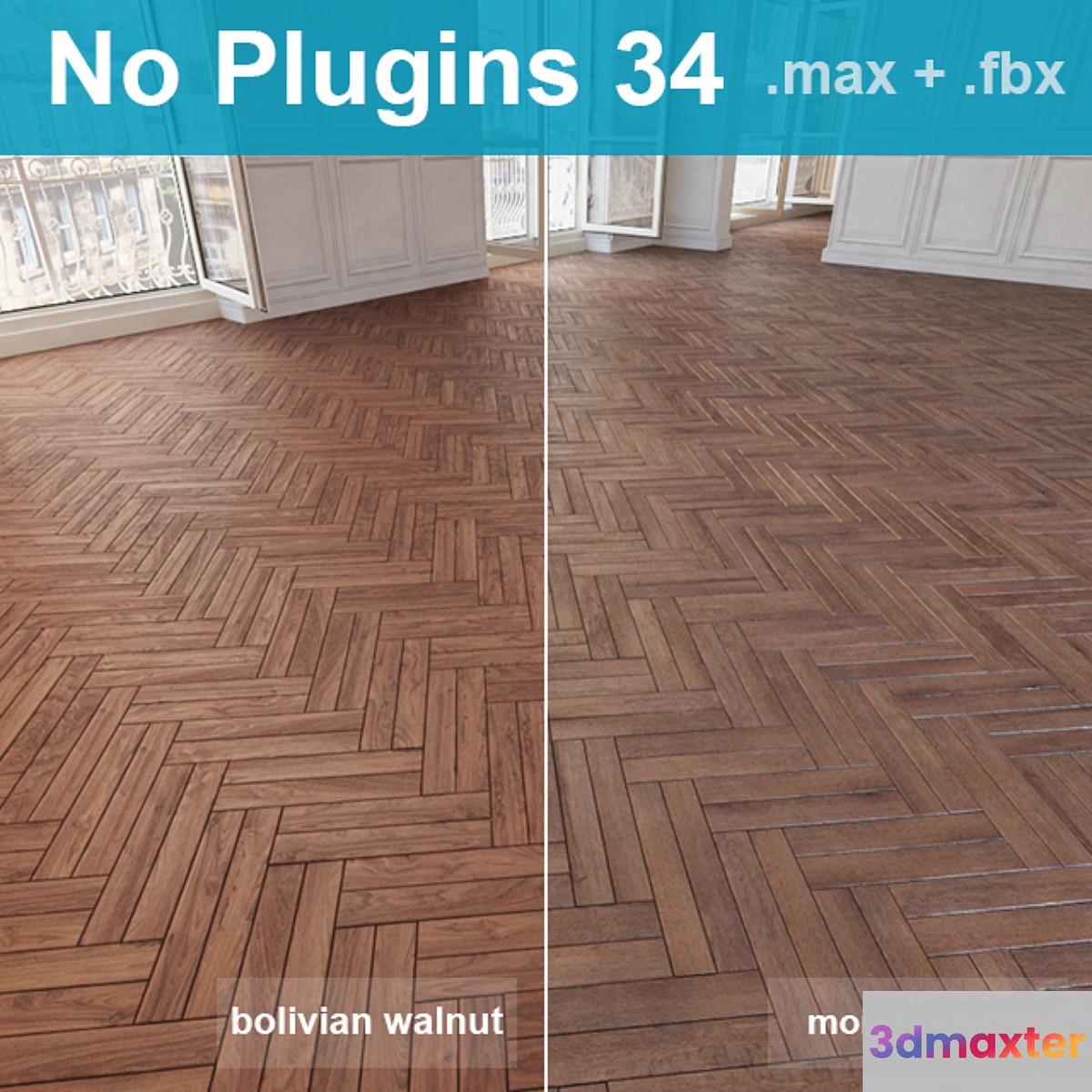 Parquet 34 (2 species without the use of plug-ins)
