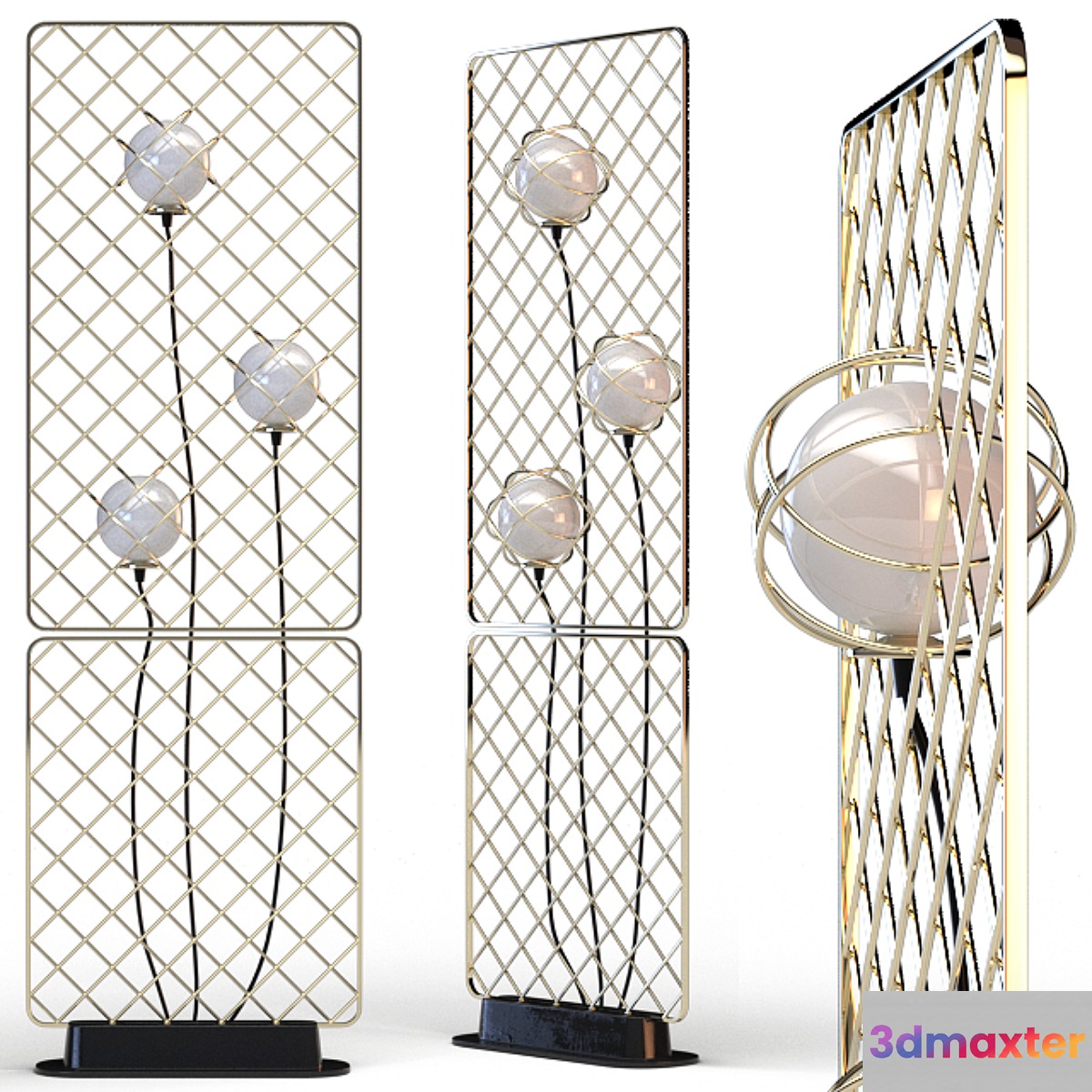 Floor lamp _ lamp Roche Bobois Light Catcher Floor Lamp 3D Max