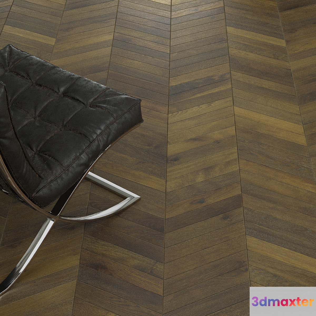 Chevron Dark Brown