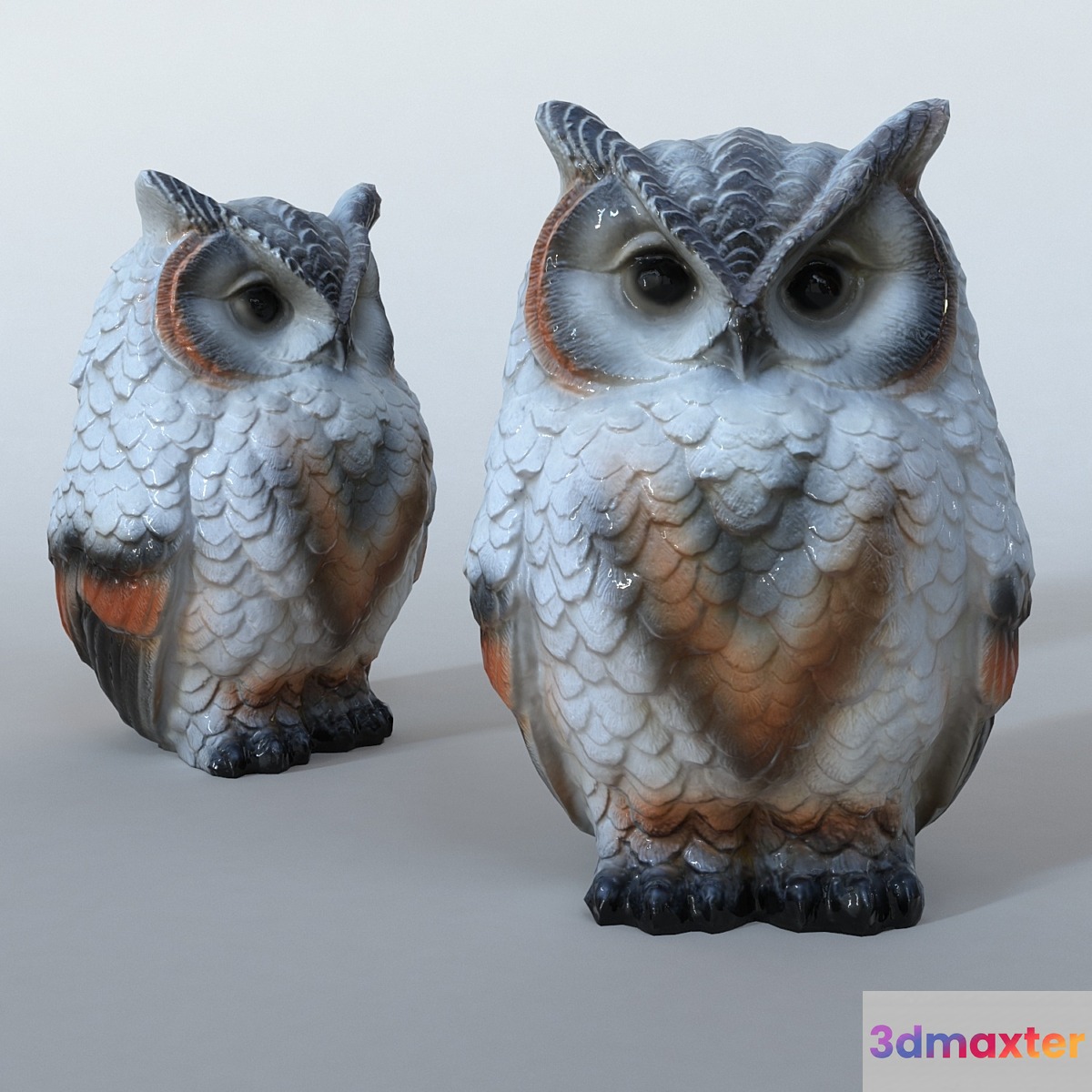 THE OWL 3D Max