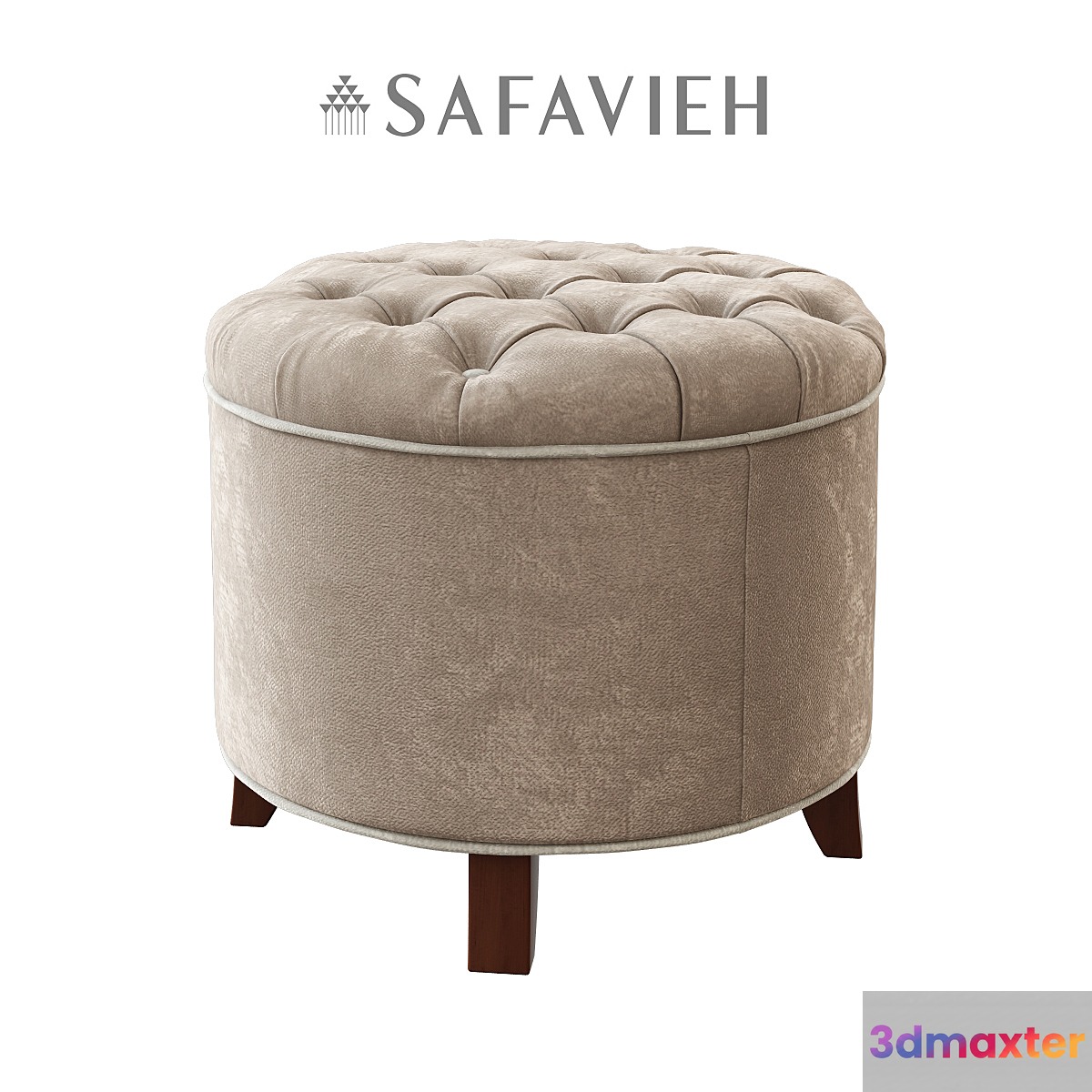 Safavieh _ Amelia Ottoman