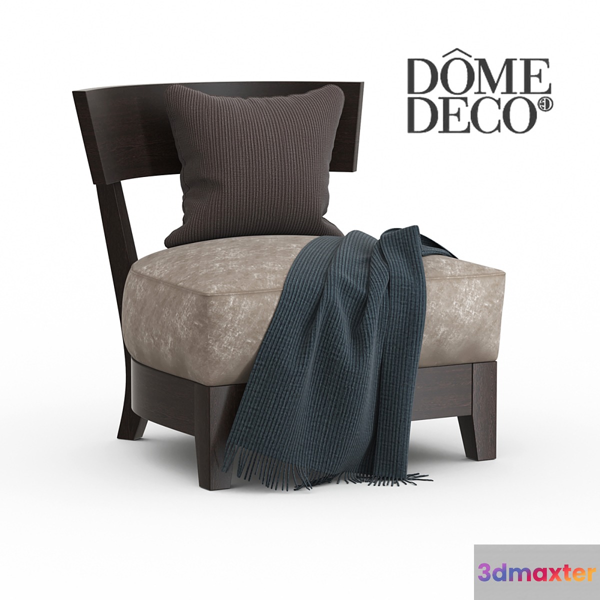 Dome deco armchair