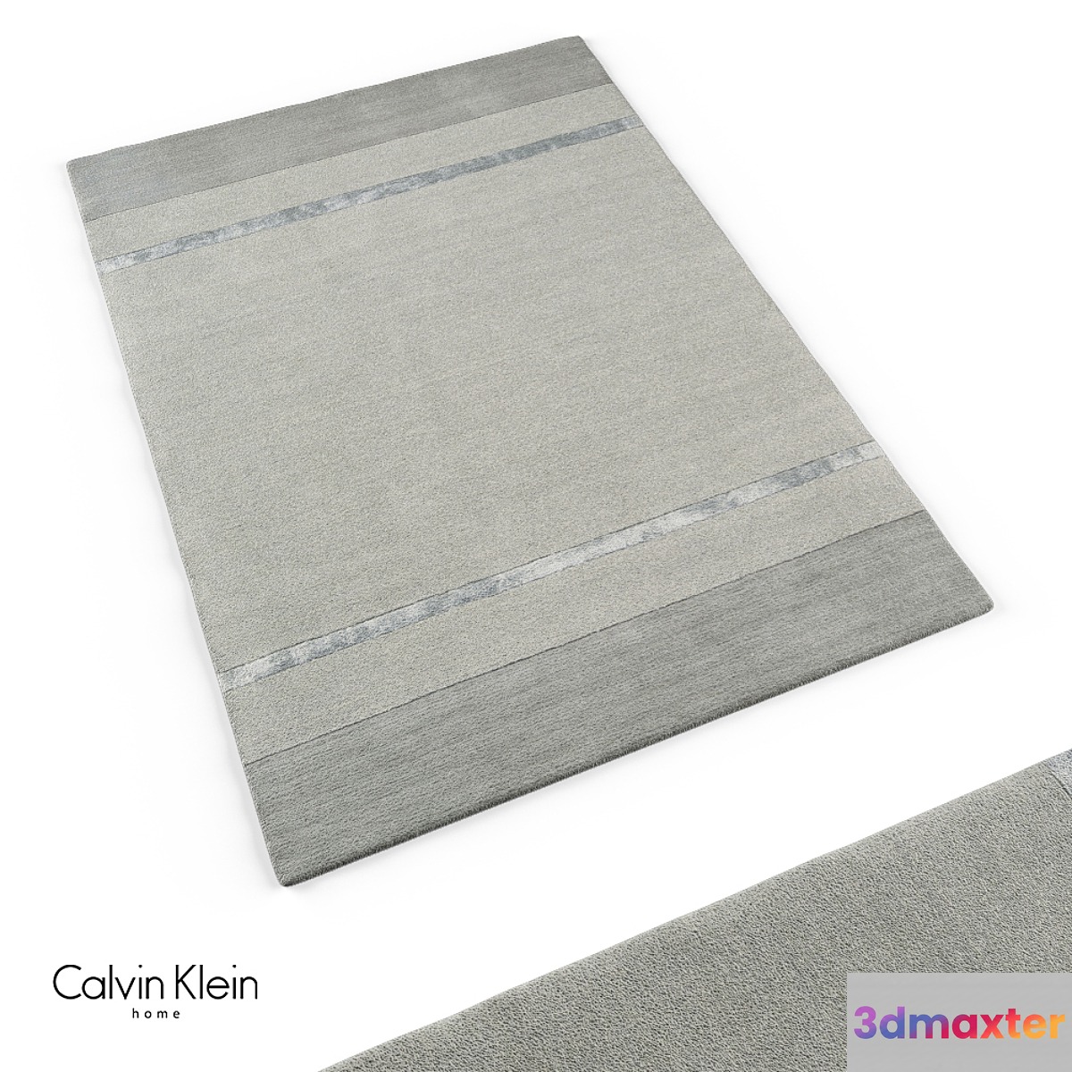 Calvin Klein Home Vale-Tacoma Zinc 3D Max