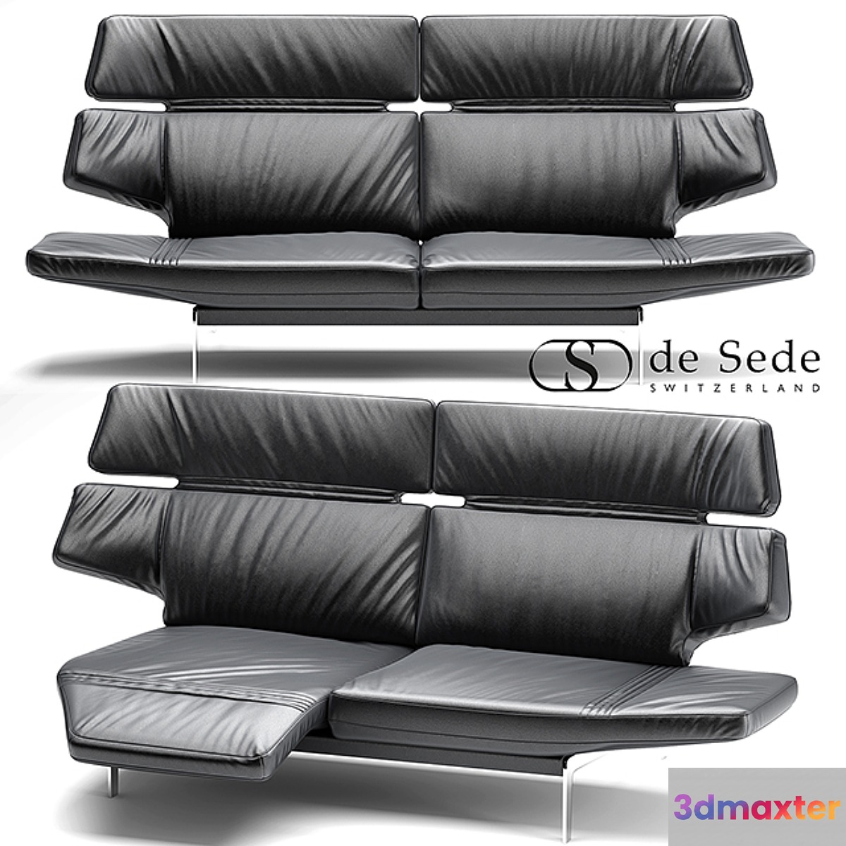 Sofa de Sede DS-480 3D Max