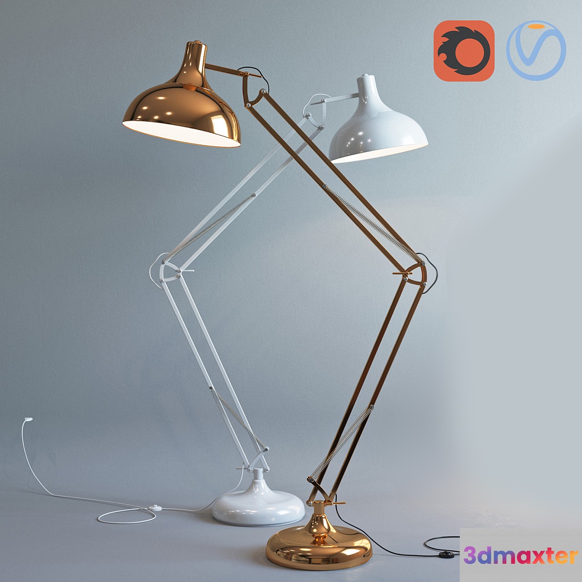 Lamp eglo borgillio 3D Max