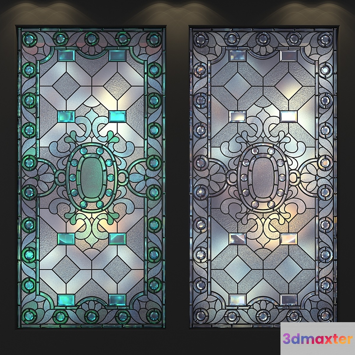 stained-glass window - No.3 3D Max