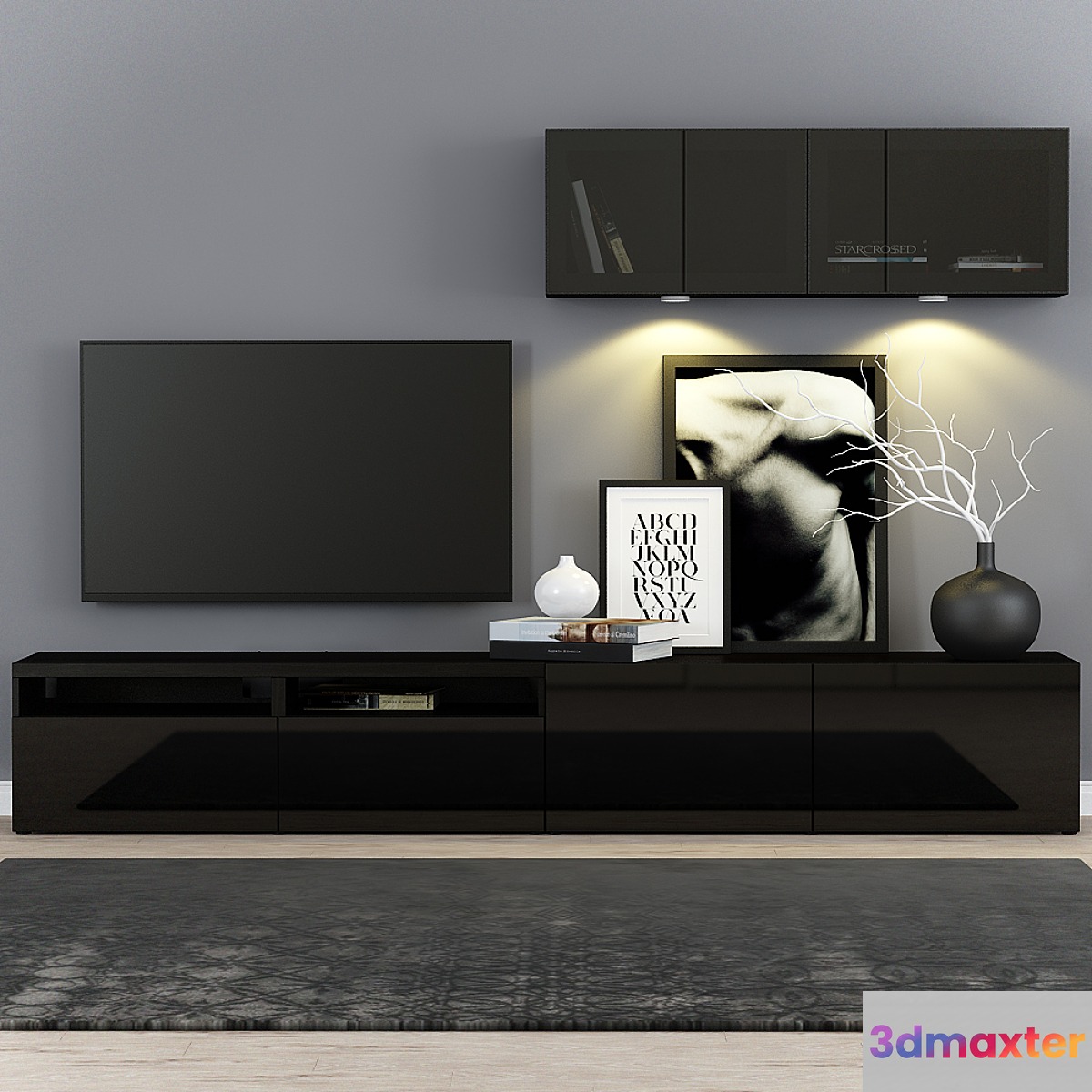 Combination TV BESTO _ Besta Selsviken 3D Max