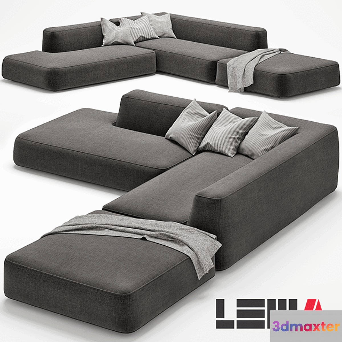 LEMAMOBILI CLOUD SOFA 3 3D Max