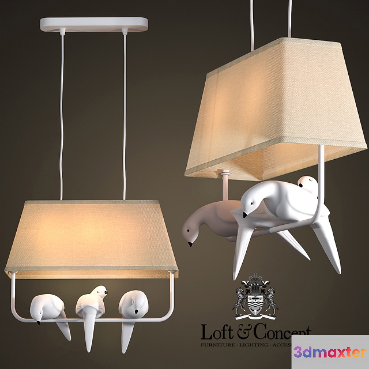 Chandelier Bird Chandelier 3