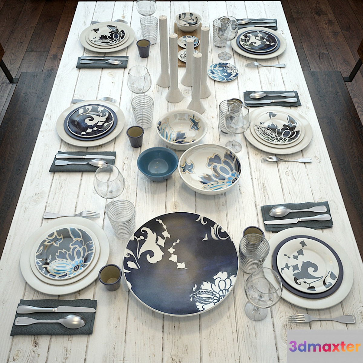 Tableware Indigo
