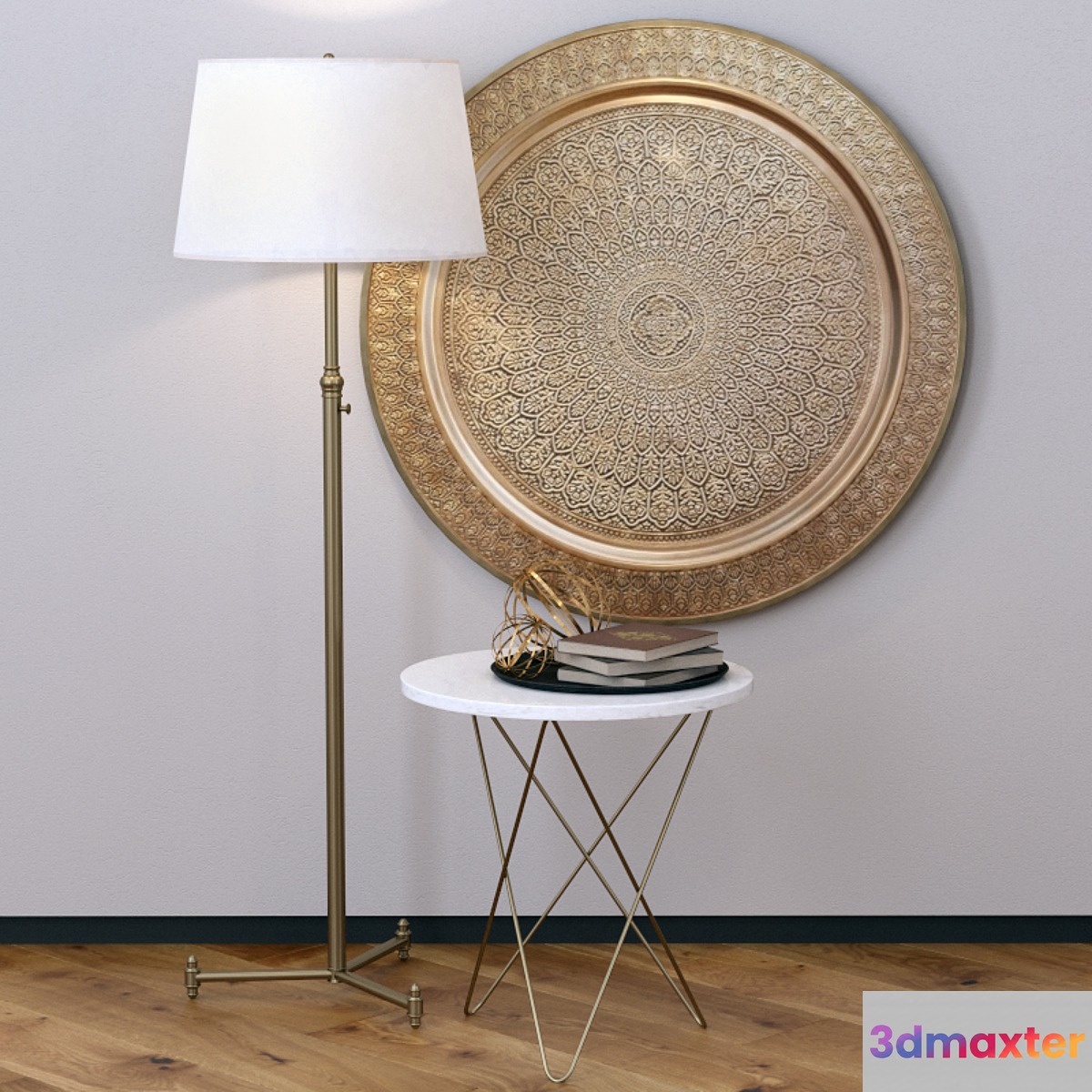 Decorative set 3D Max