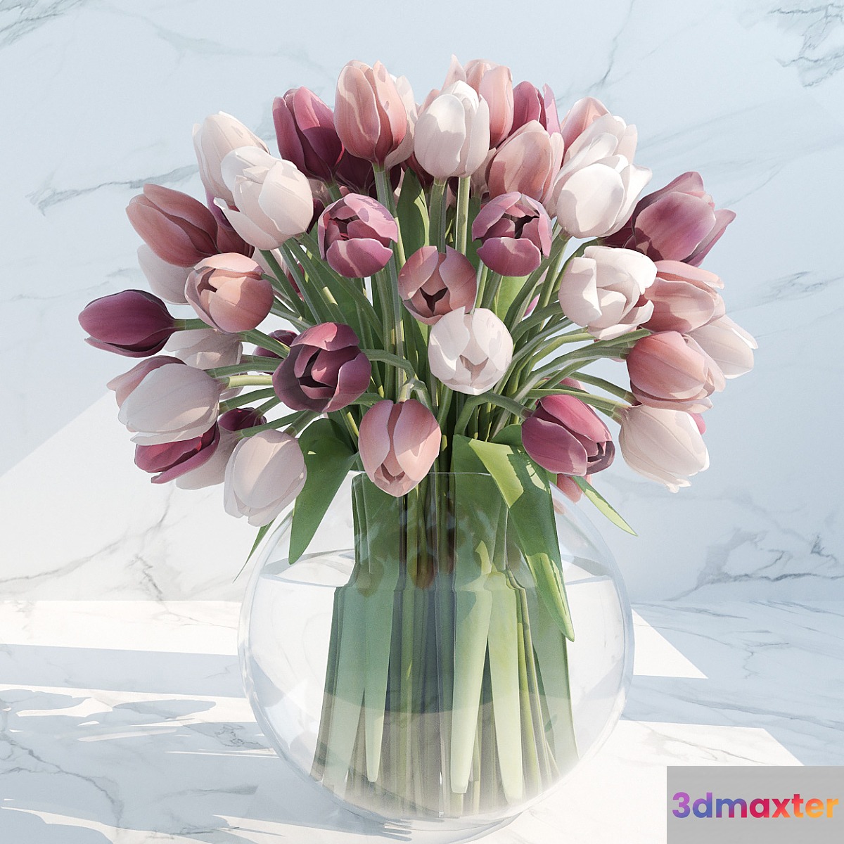 tulips - No.2 3D Max