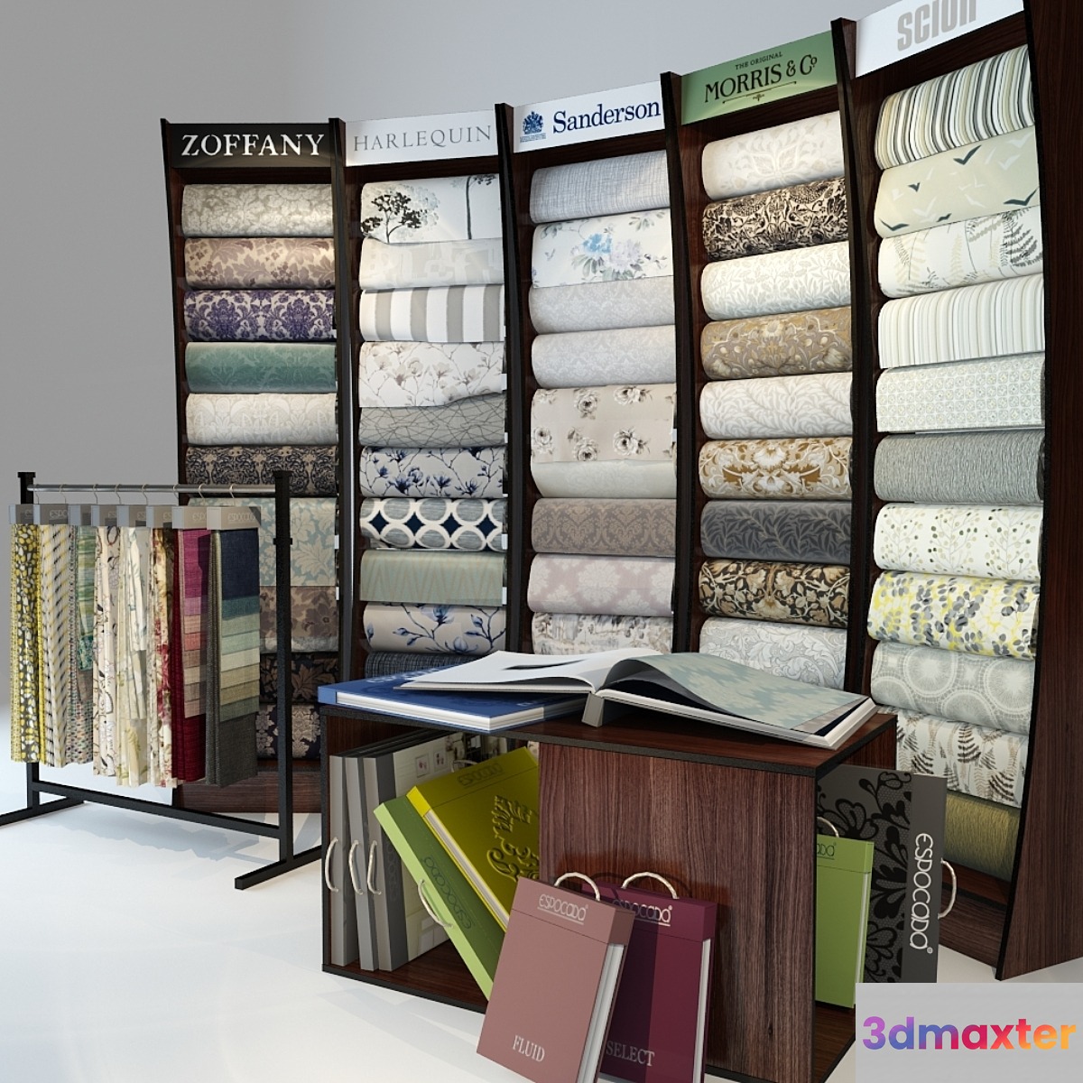 for the store to sell wallpaper and fabrics
