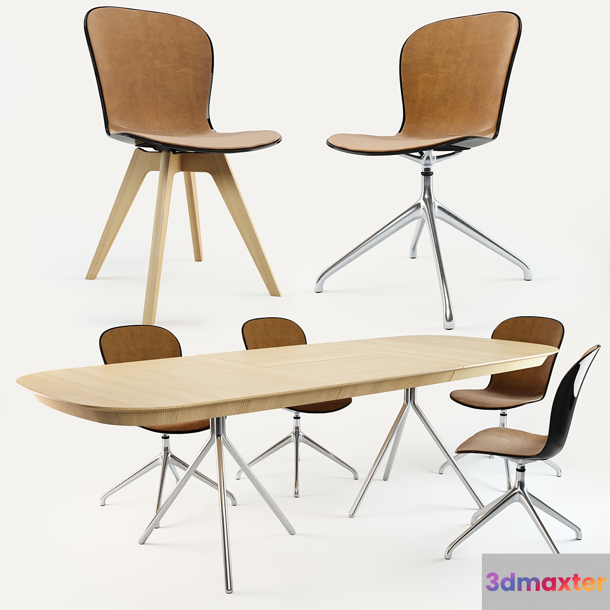 BoConcept Adelaide Chair & Ottawa Table - No.3