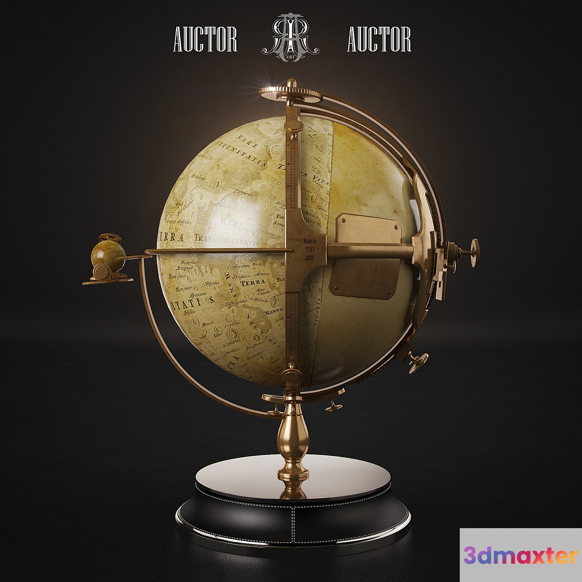 Lunar globe ART Auctor