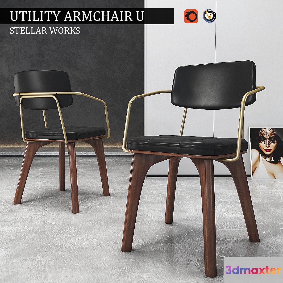 Chair UTILITY ARMCHAIR U - No.2
