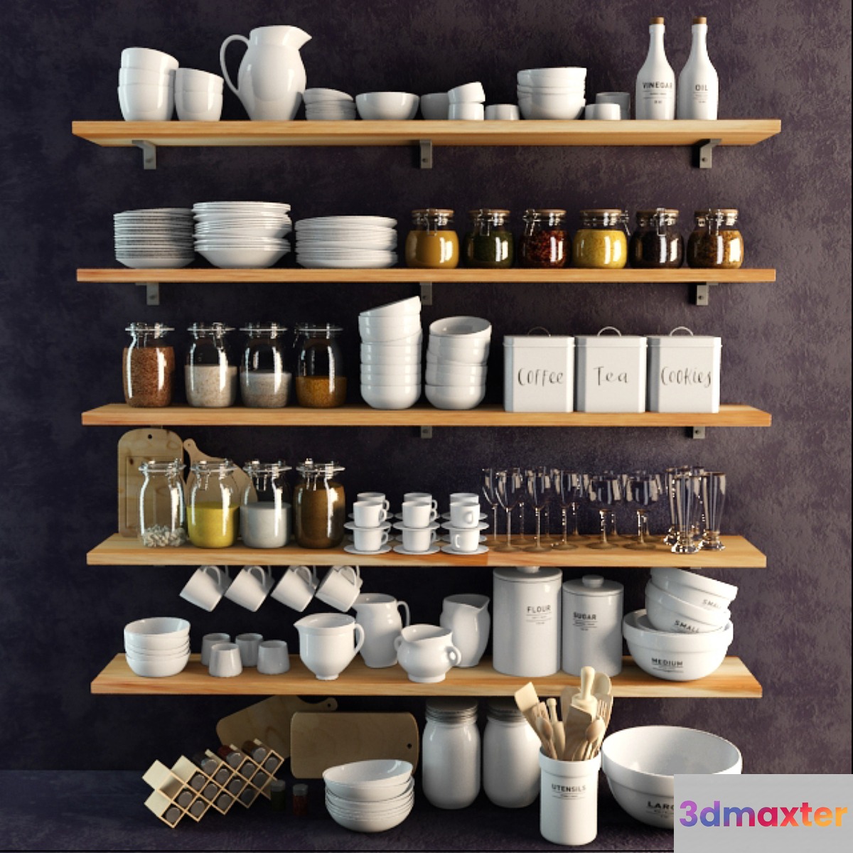 Set of dishes - No.6