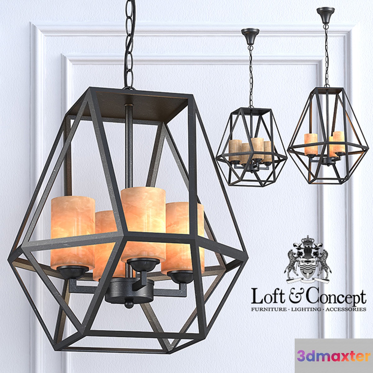 Chandelier Gem Hanging Light Fixture marble