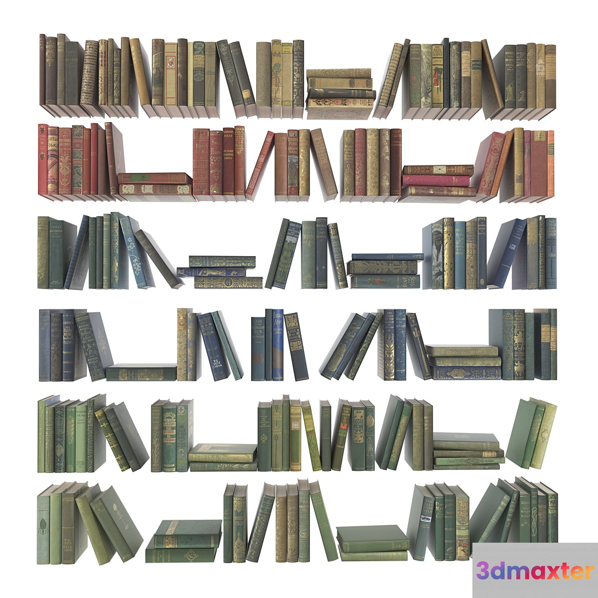 Collection of books 188 pieces. 3D Max