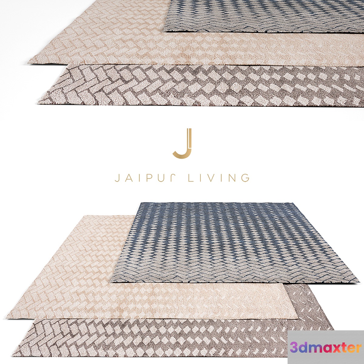 Jaipur Living Rug Set 11 3D Max