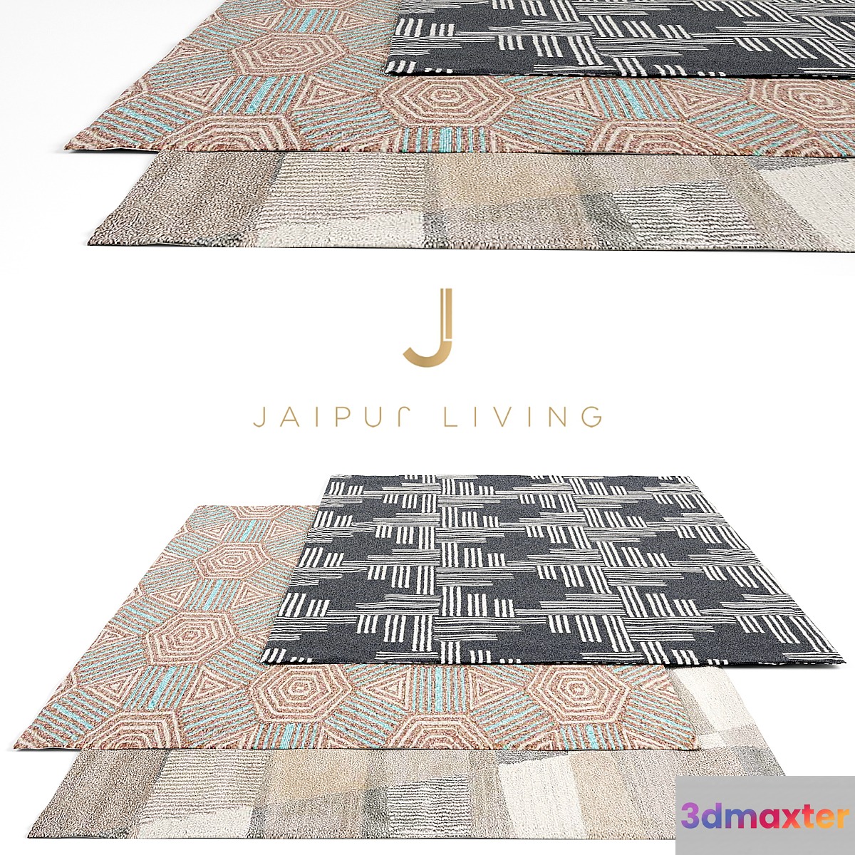 Jaipur Living Rug Set 12 3D Max