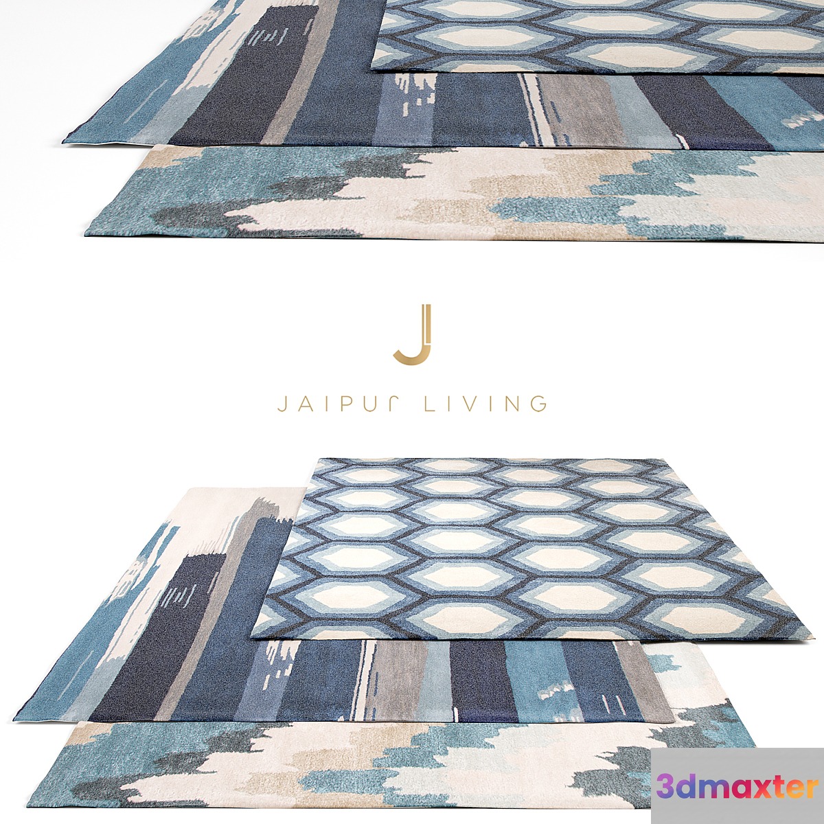 Jaipur Living Rug Set 13 3D Max