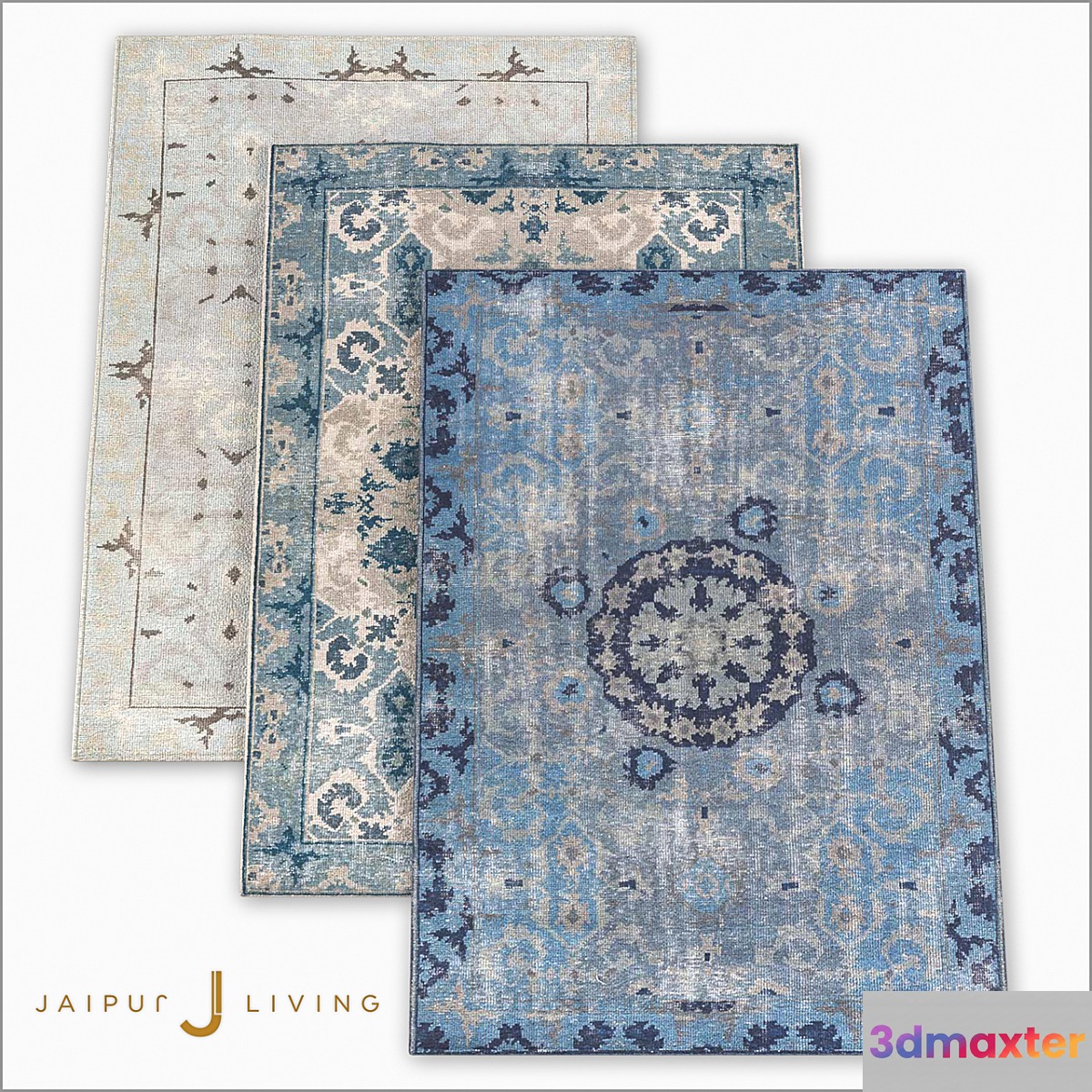 KAI04 KAI06 KAI07 Rugs Jaipur Living 3D Max