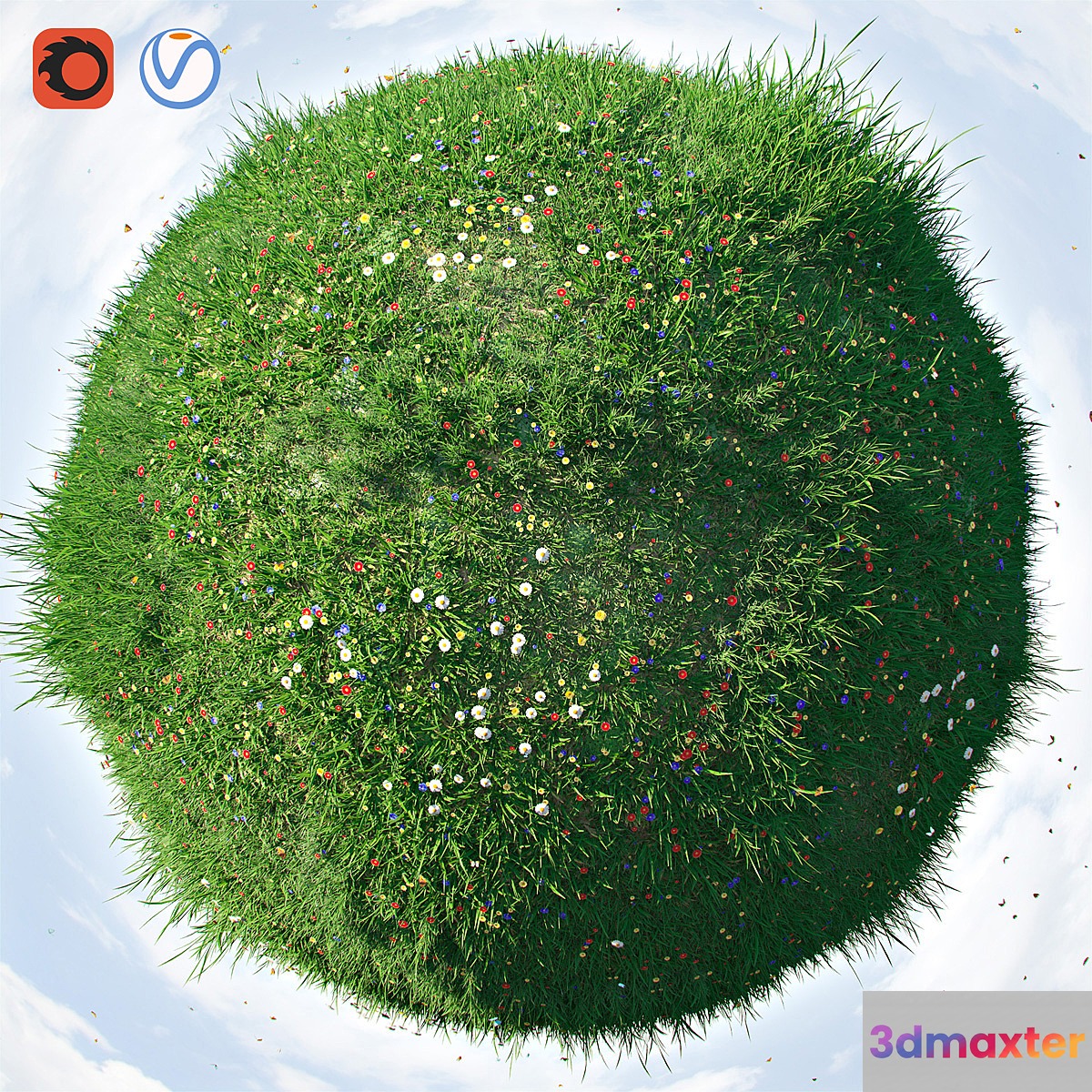Set for gardening 2 3D Max