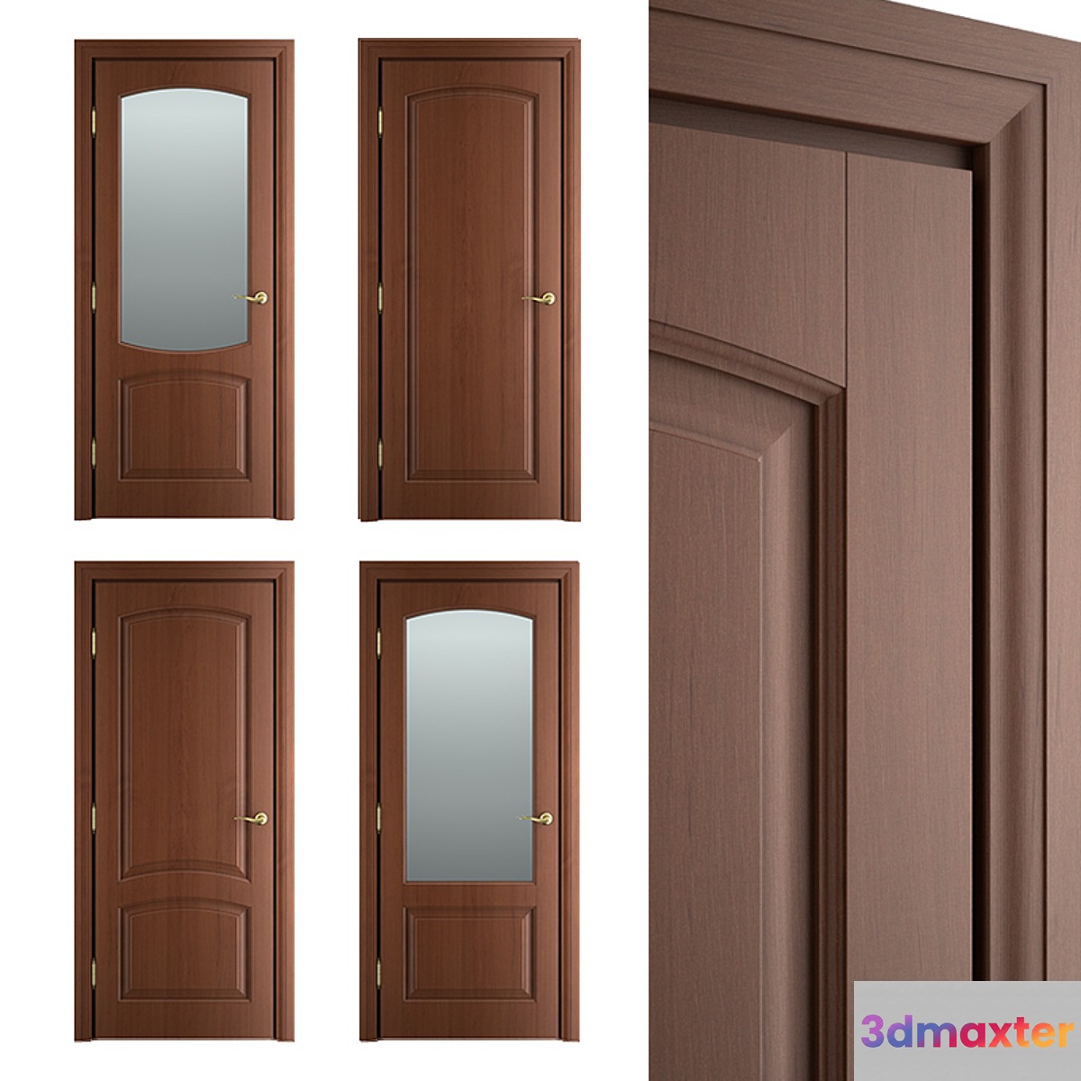 Massivstyle Interier Radial Door 01
