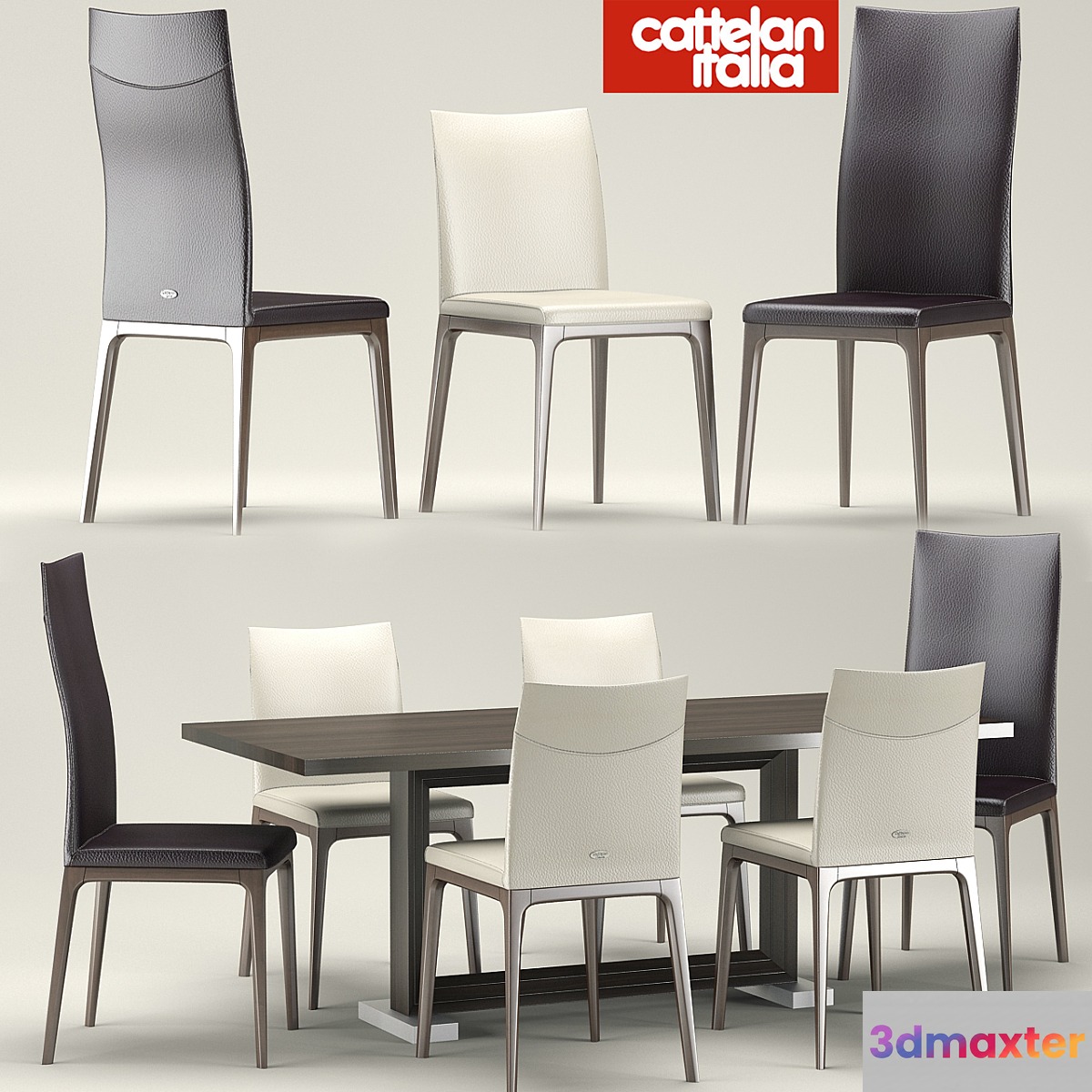 Desk-chair Monaco-Arcadia Cattelan Italia - No.3