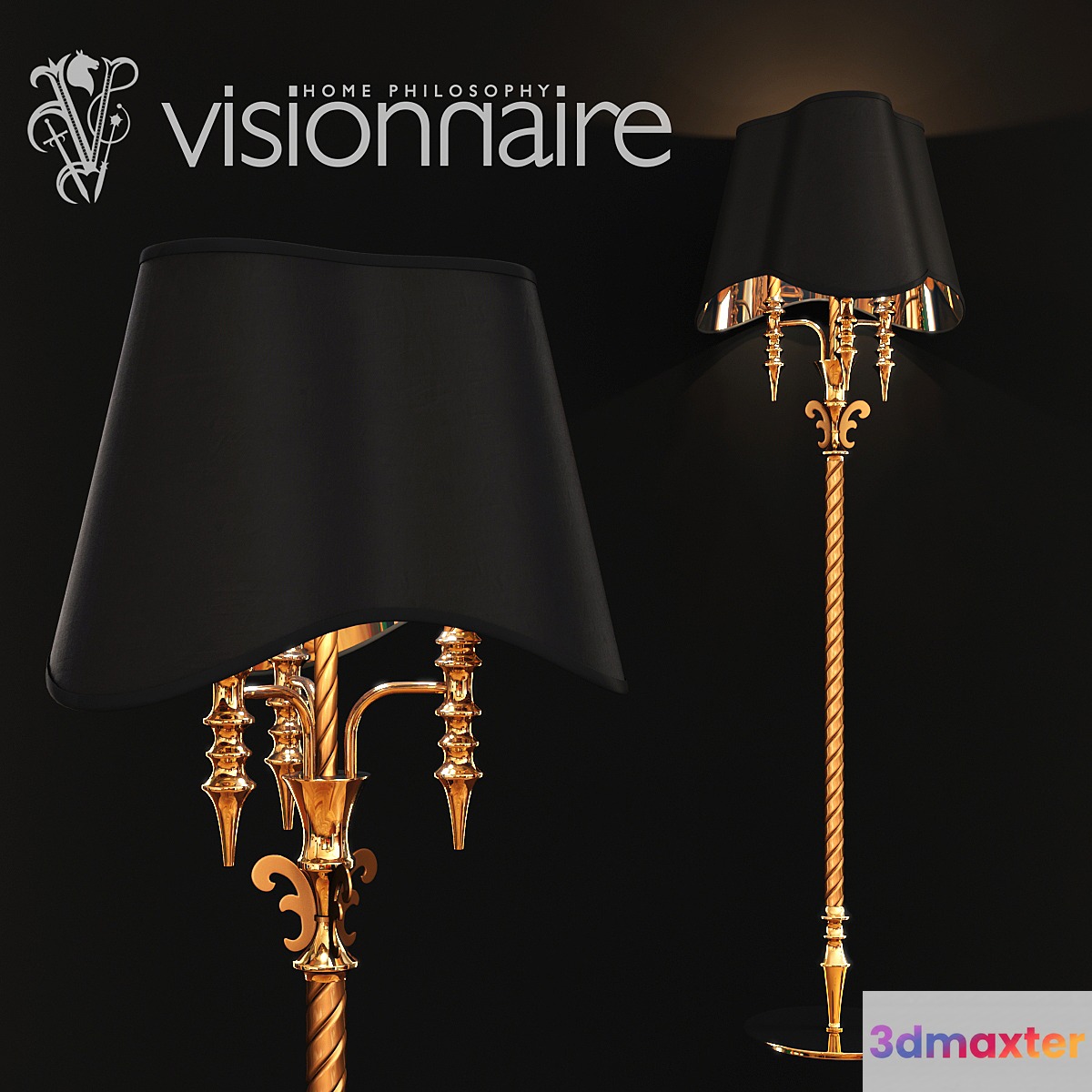 Lamp Amarilli Ipe Cavalli 3D Max