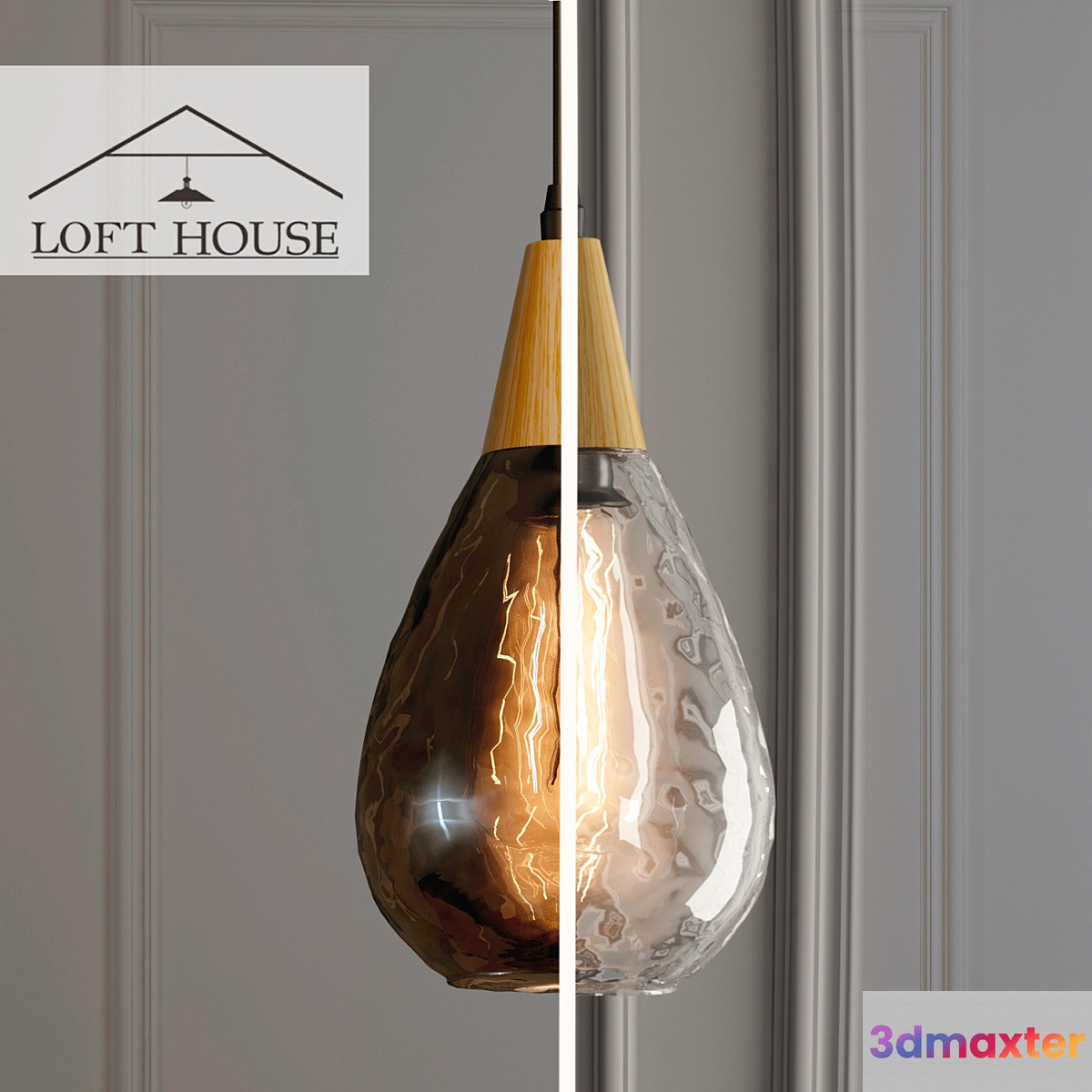 Hanging lamp LOFT HOUSE P-167 - No.2