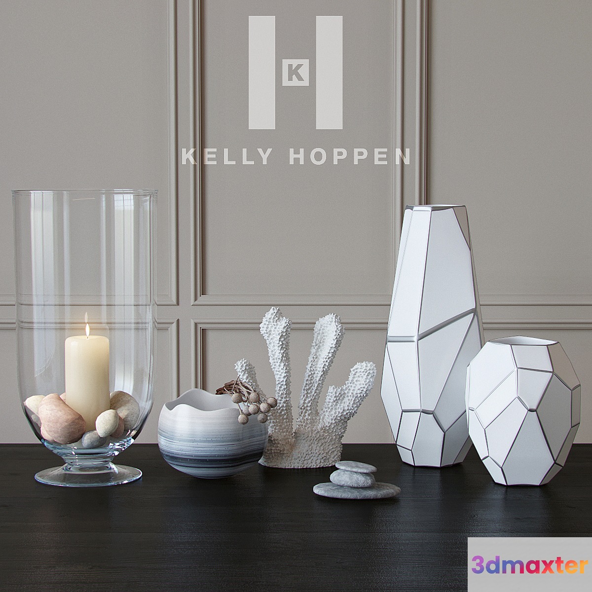 Kelly Hoppen | Orbit Vase set - No.2