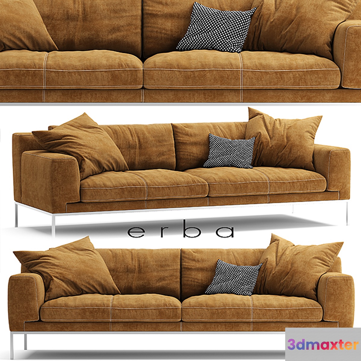 Sofa ERBA ITALIA EDIZIONE Sectional sofa - No.6