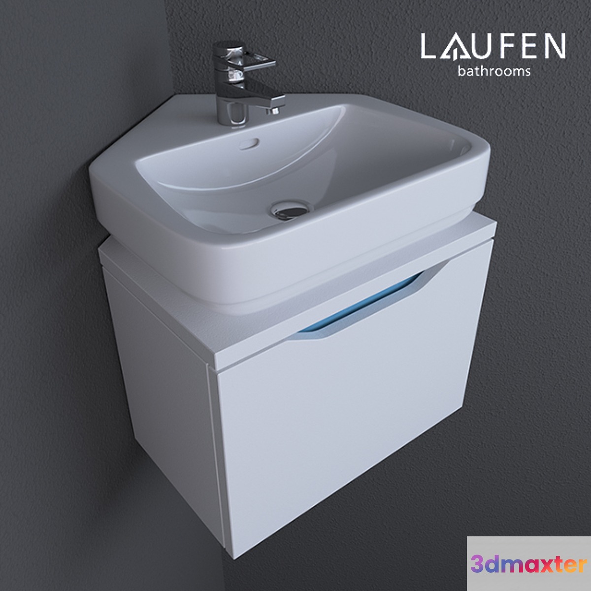 Laufen washbasin 3D Max